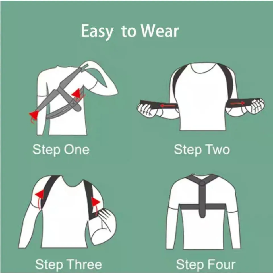 Adjustable Posture Corrector Brace 6