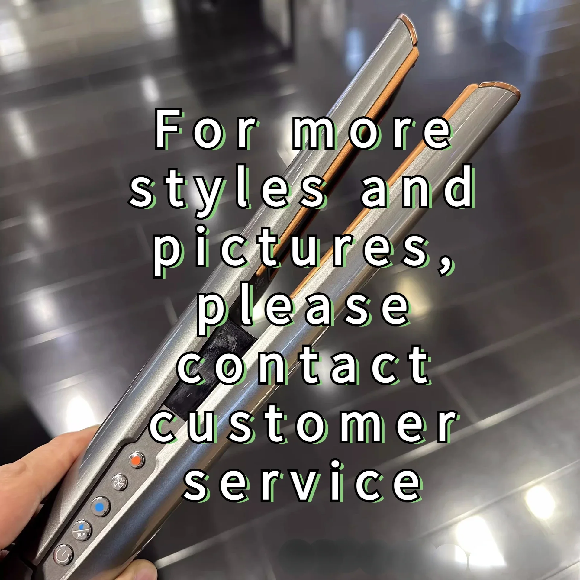 Dry and wet flat comb portable curling iron hair salon negative ion curling iron hair dryer straight clip cepillo rizos 다이슨 6