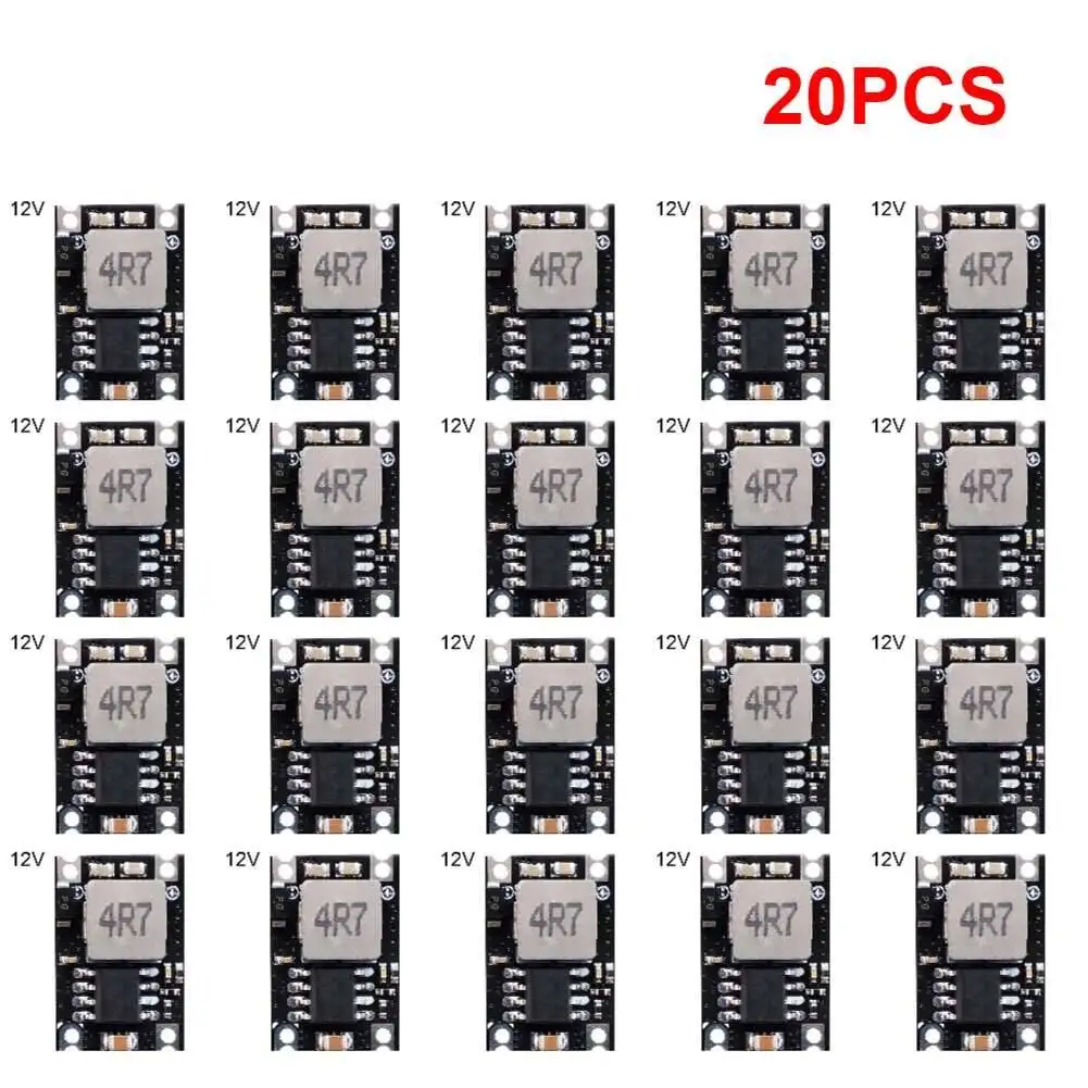 Adjustable Voltage Regulator Module for Car and Motorcycle Batteries, 3A Output