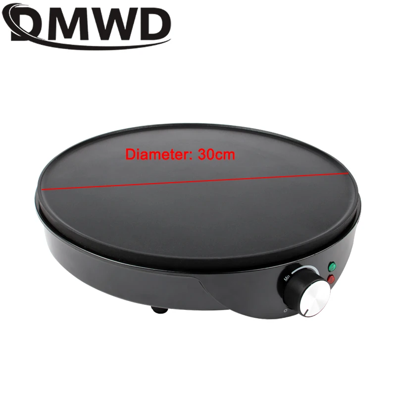 110V Electric Pancake Maker Crepe Pizza Machine Non-Stick Griddle Baking Pan Spring Roll Machine Kitchen Automatic Cooking Tools 6