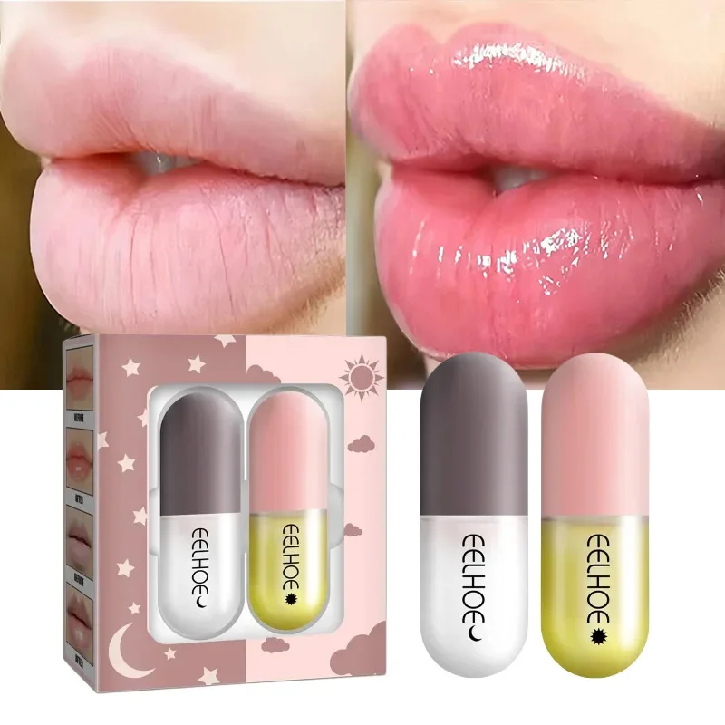 

Lip Plump Serum Reduce Fine Lines Moisturizing Nourish Sexy Lip Care Increase Lips Elasticity Instant Volumising Essential Oil