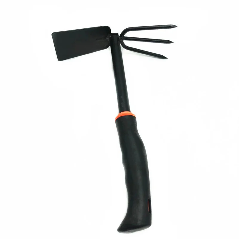 1Pc Portable Digging Tool Mini Two for Head Hoe For Home Garden Transplanting To 2