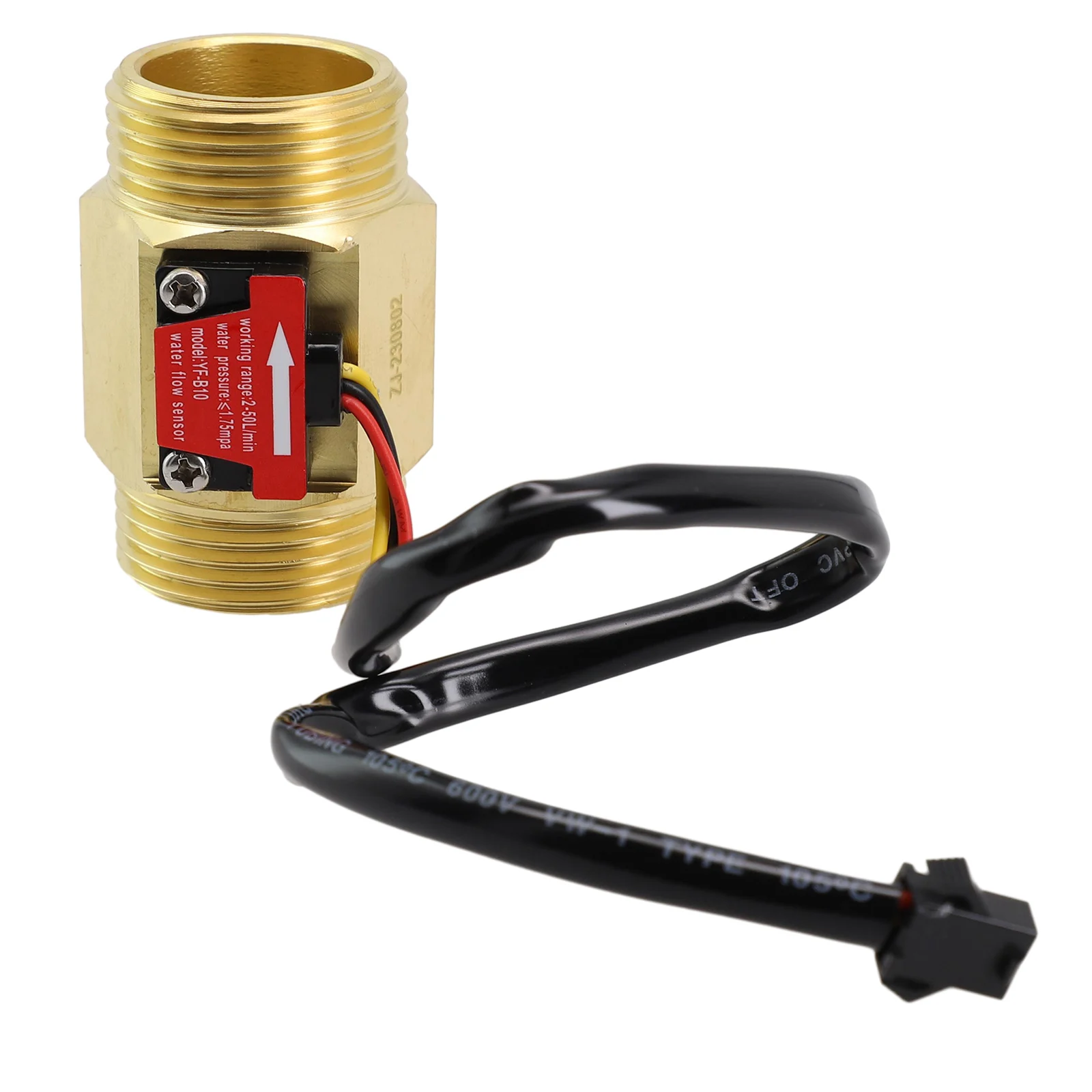 Water Stream Sensor Stream 2-50L/min Meter Switch YF-B10 1.75MPa 13mm Thread Hall Effect Liquid Hall Element