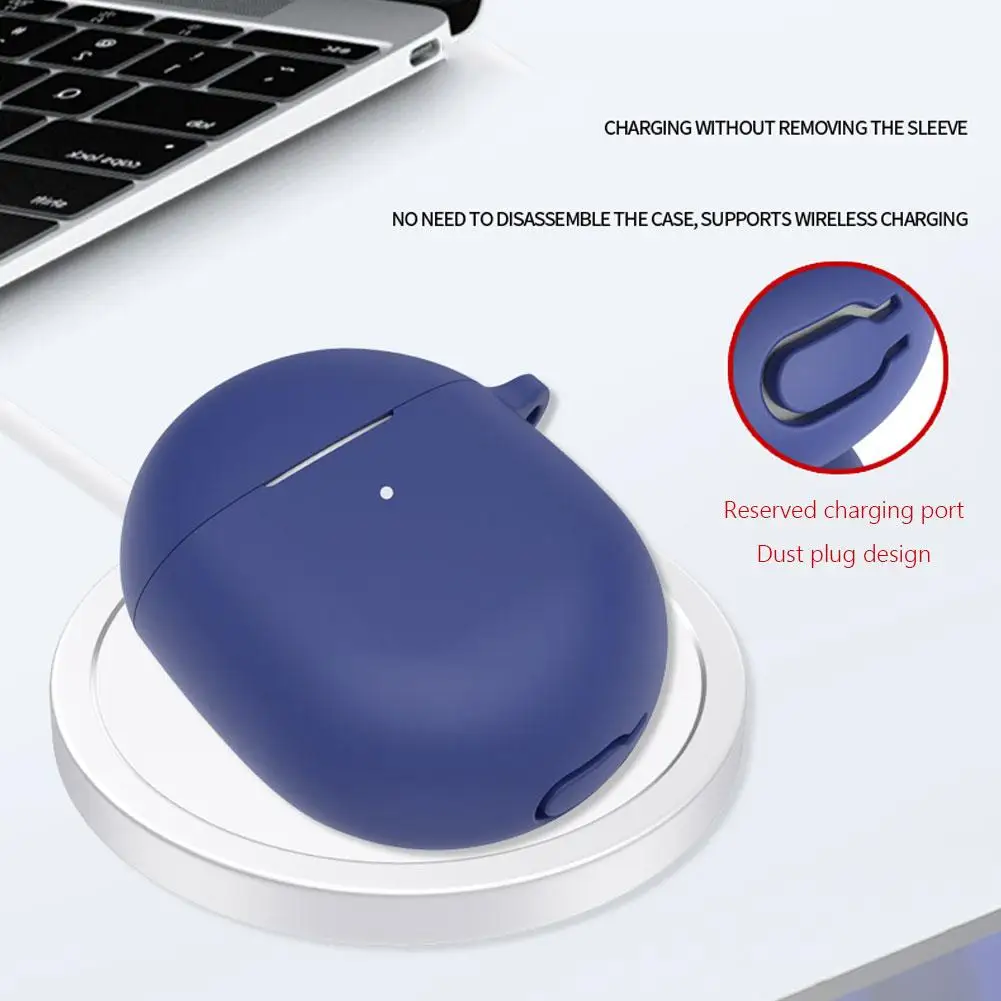 Durable Dust-Proof Earphone Protective Case with Charging Capabilities