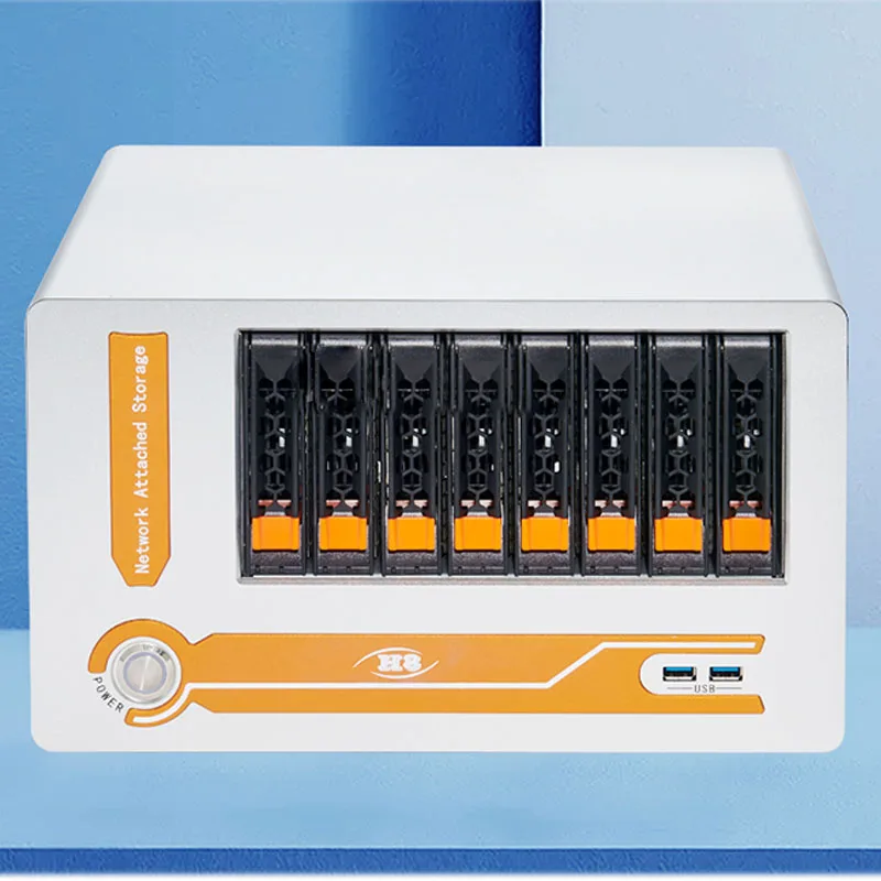 Nas Series 8-bay Mini Server Hot Plug Chassis Network Data Storage Industrial Control Equipment 2