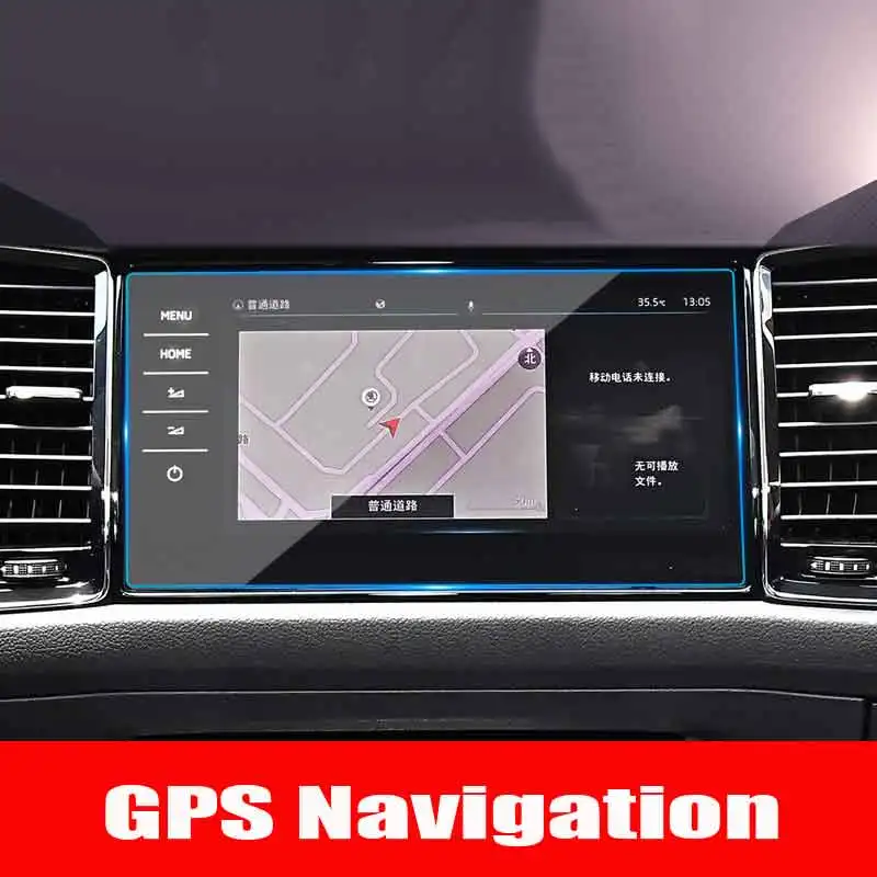 

Для Skoda Karoq 2021 2022 9,2 дюймов Автомобильный GPS навигатор Закаленное стекло Защитная пленка для экрана