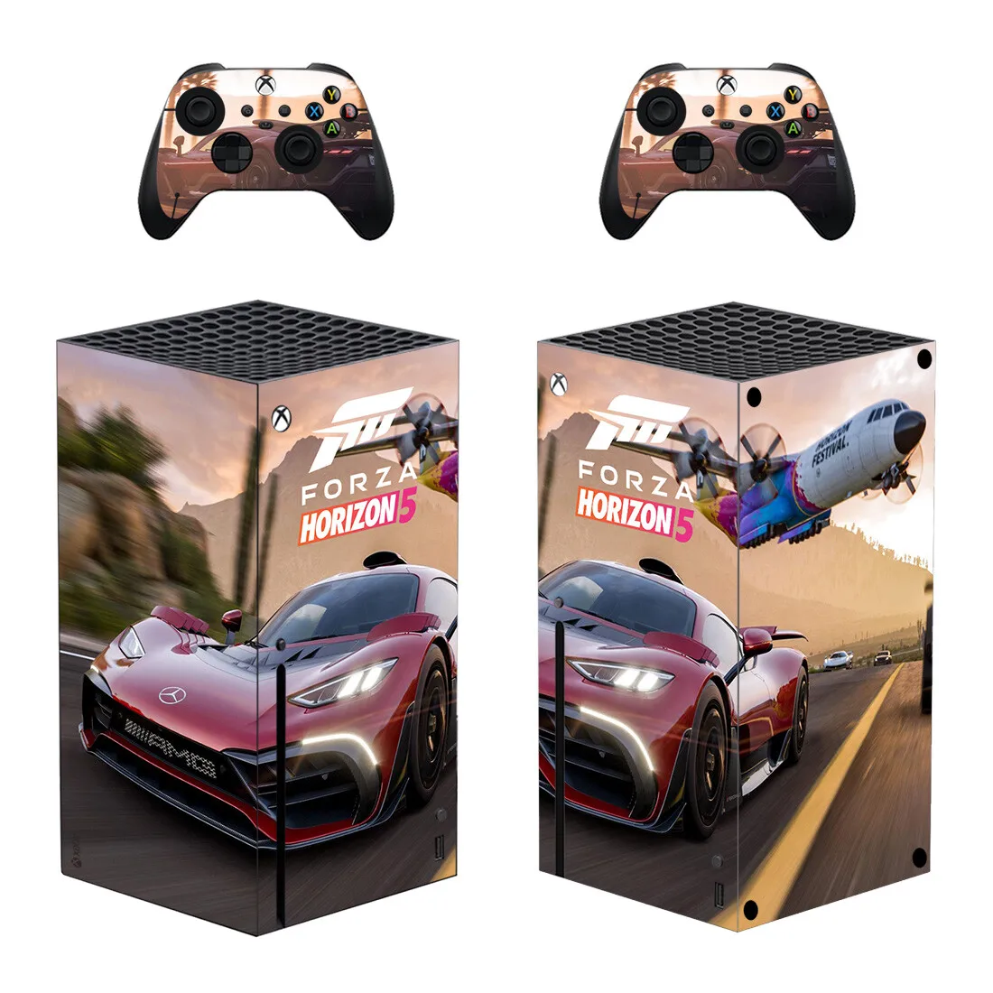 Xbox Series X Console Skin Full Wrap Forza Racing