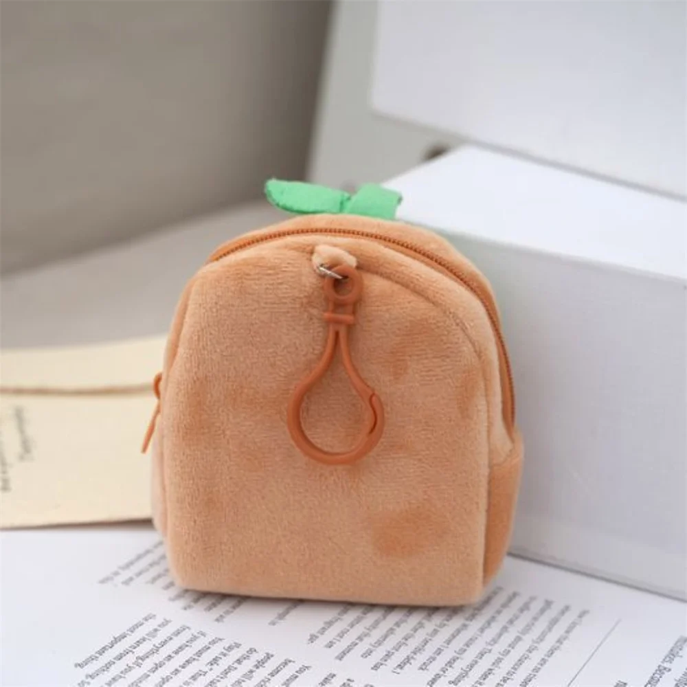 Cute Capybara Plush Wallet Cartoon Animal Coin Purse Portable Money Changer Pouch Earphone Storage Bag Birthday Gifts