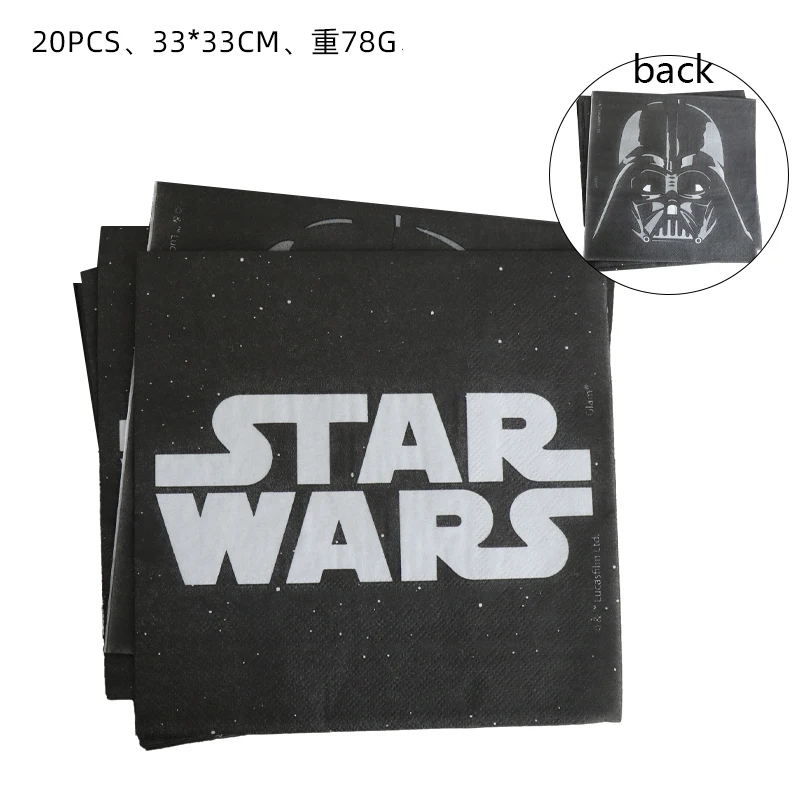 20pcs Party Straws Star Wars Decorations Home Supplies Vader For Decor  Children Room Disposable Tableware - AliExpress