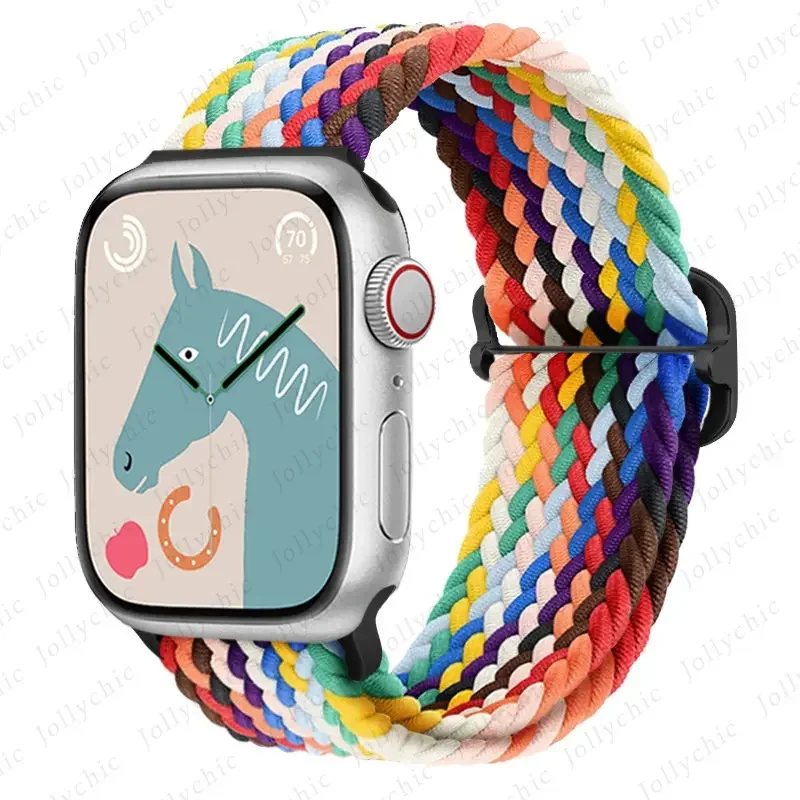 Braided Elastic Nylon Wristband
