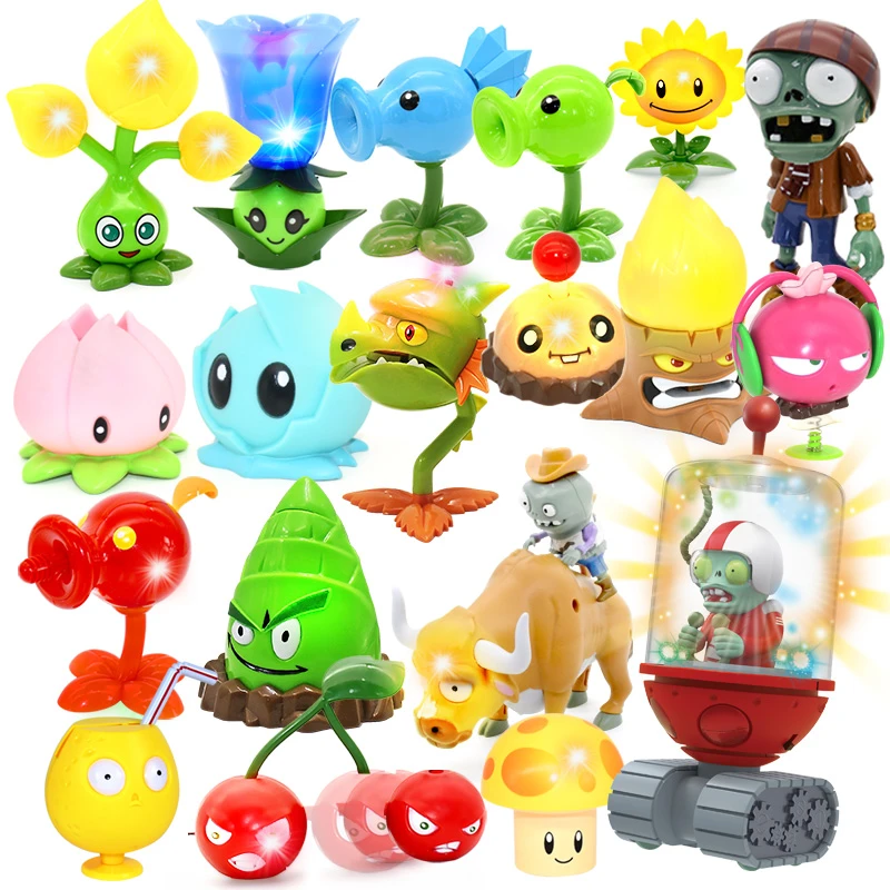 1pcs Plants Vs Zombies Peashooter Plant Pirate Peashooter Zombie Boss