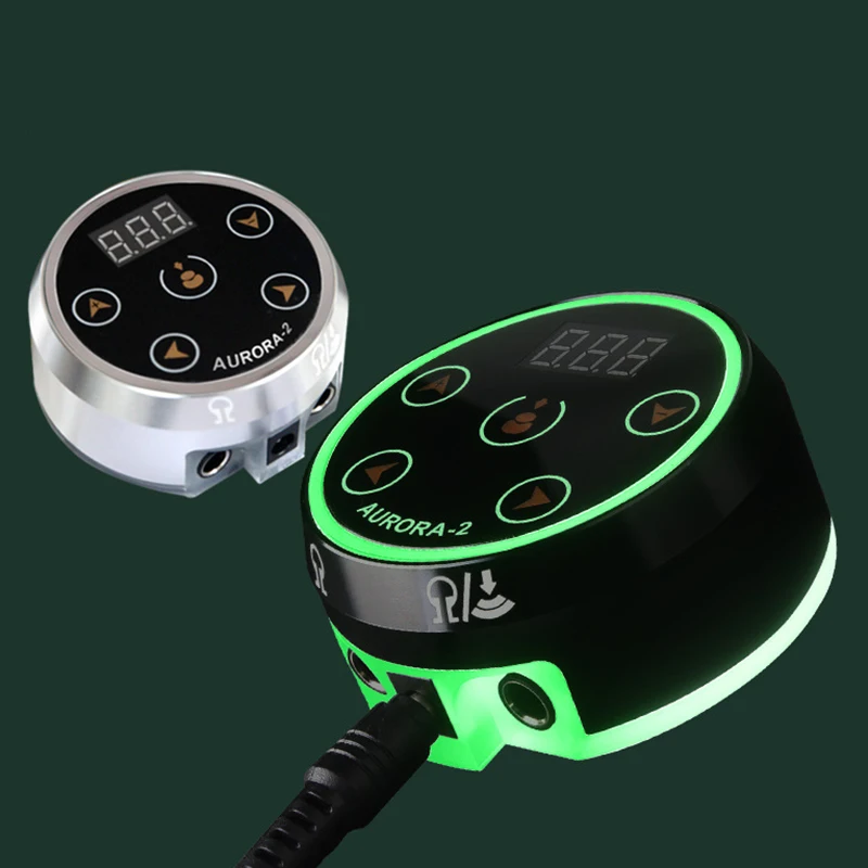 Professional Tattoo Power Supply Touchscreen Digital Display & Color LED Tattoo Equipment