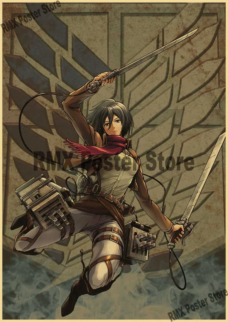 Attack on Titan Posters & AOT Anime Merch