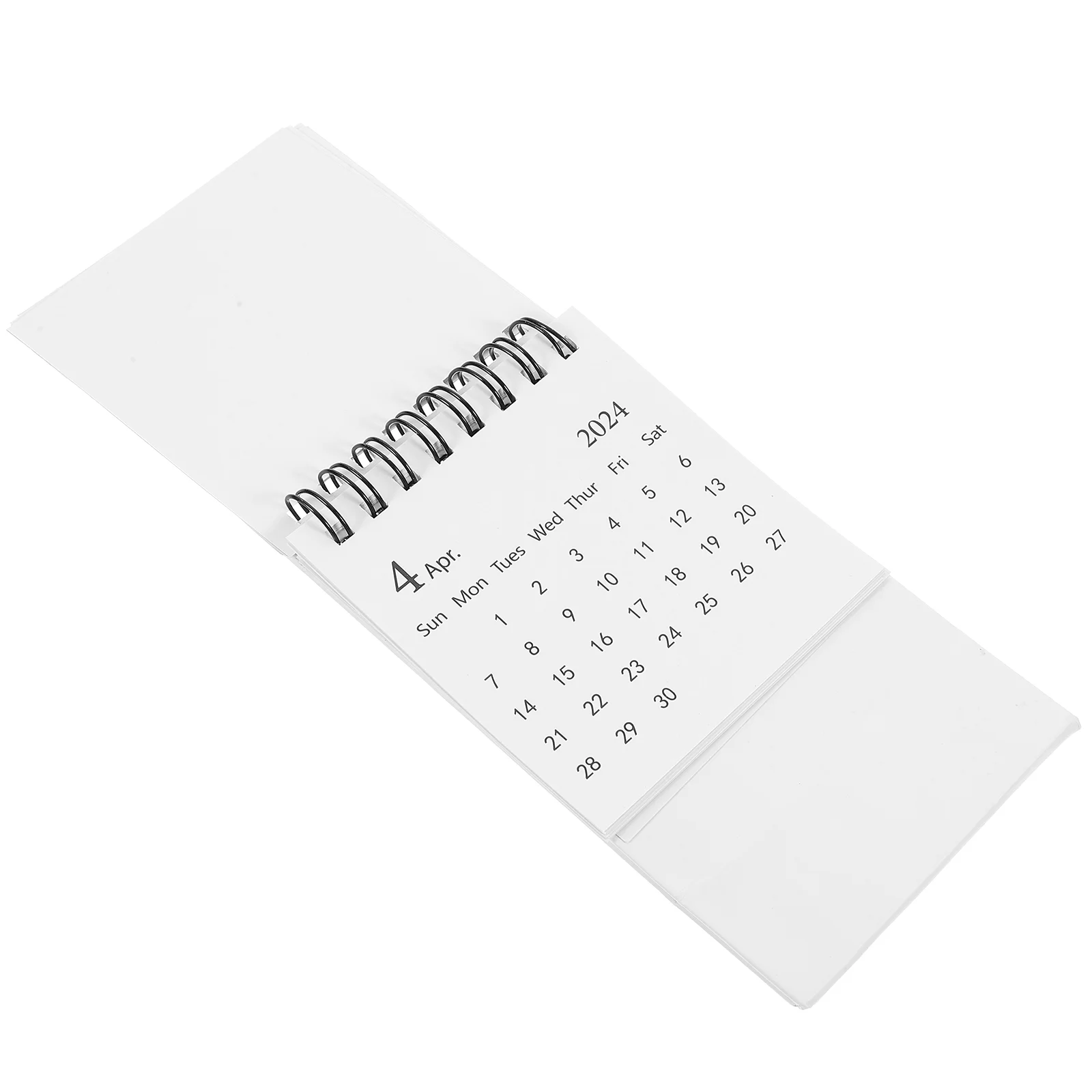 Stand Calendar 2024 Mini Simple English Desk Desktop Ornament Bathroom Decorations Decorative 2024 creative mini desk calendar decorations stationery school desktop calendar dropship