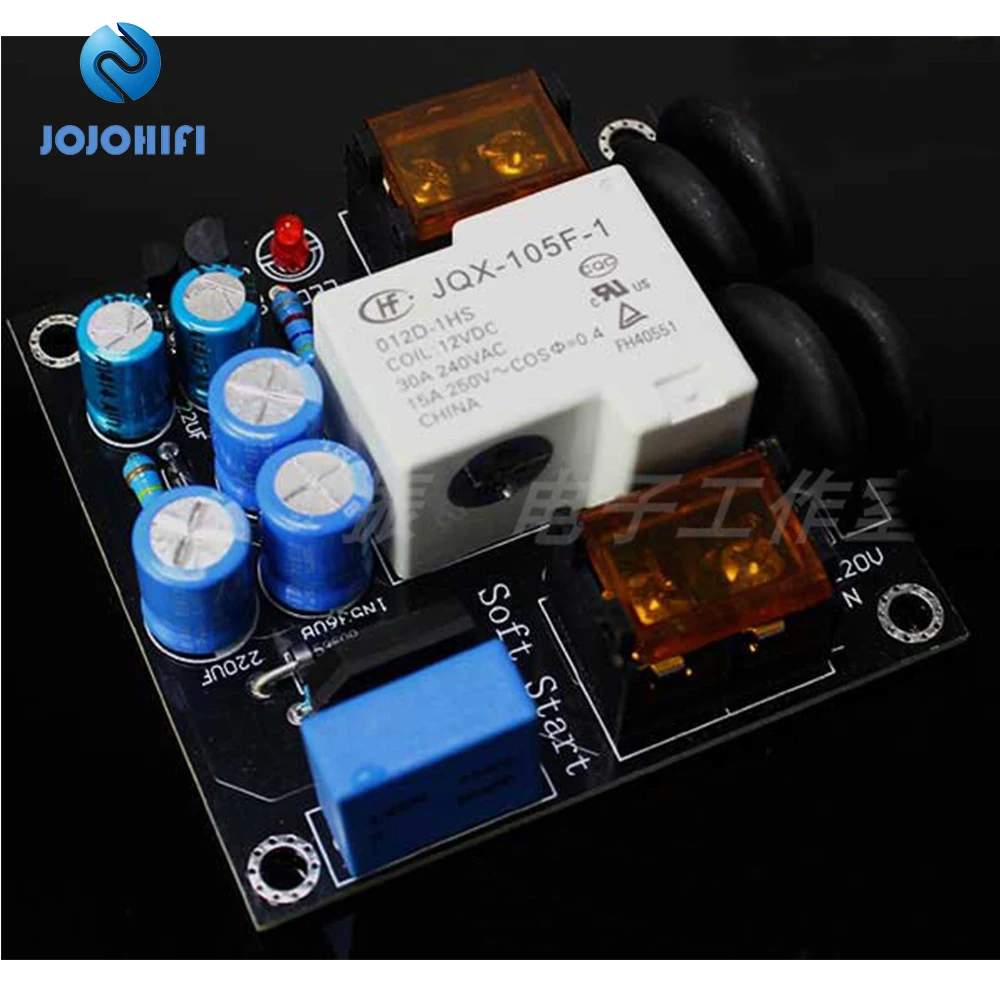 Power Supply Soft Start Board Power Amplifier Impact Resistant Soft Start board Finished board Suitable for Class A power Amplif