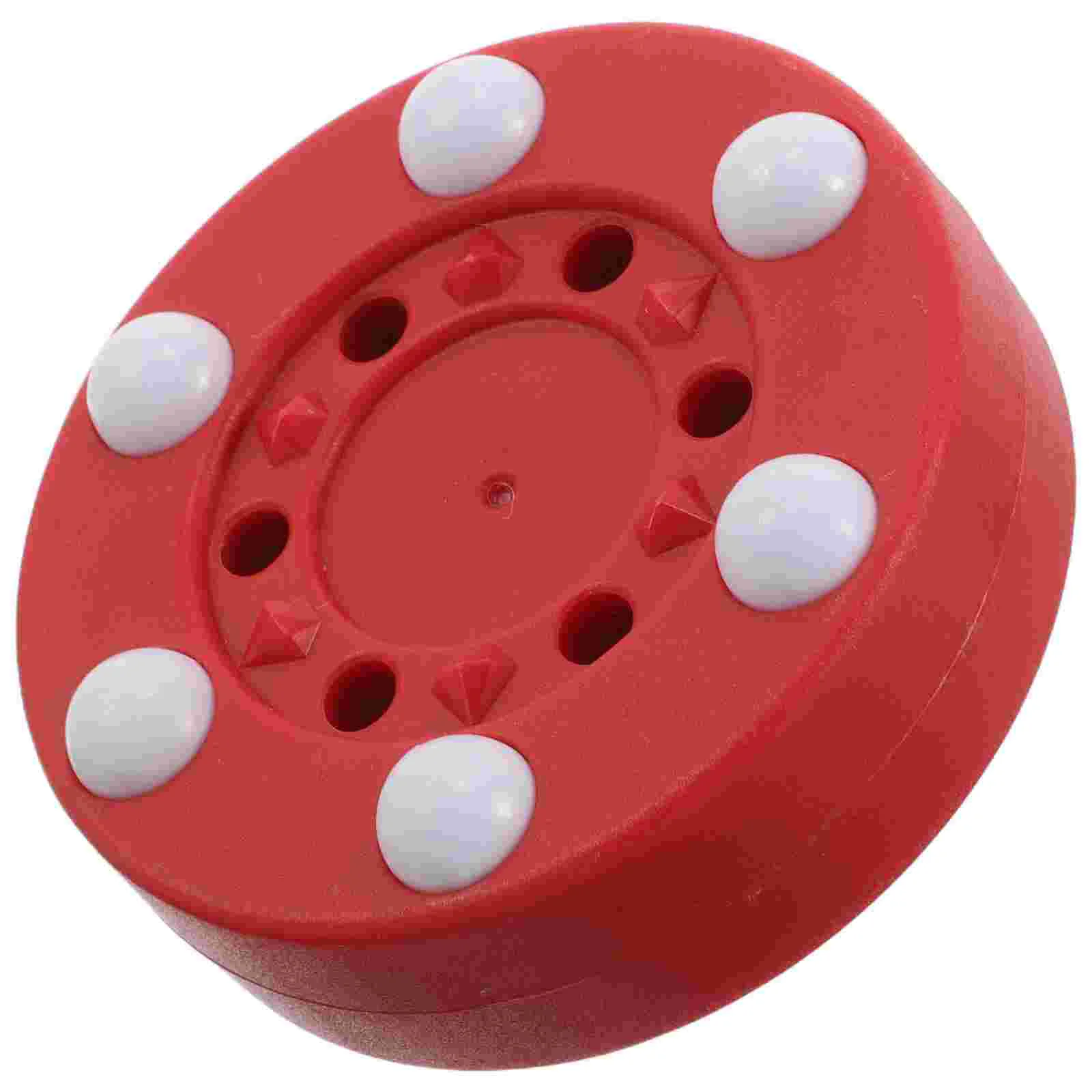 Roller Hockey Puck For Professional And Amateur Players Plastic Round Puck For Street And Field Hockey Training Reliable