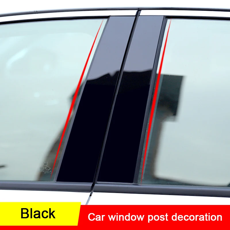 Glossy Black PC Wndow BC Pllar Post Cover Trm For Cadllac CT6 2016-2020 6pcs | EBay