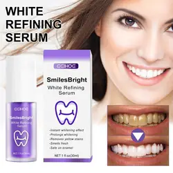 30ml Purple Toothpaste For Teeth Whitening Remove Stains Corrector Teeth Cleaning Fresh Breath Brightening Care Z9C7