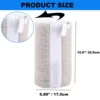 1/2PCS Durable Side Zipper Washing Shoes Bag Cotton Laundry Fluffy Fibers Easily Remove Dirt Washing Bags for Home Use Shoe 2