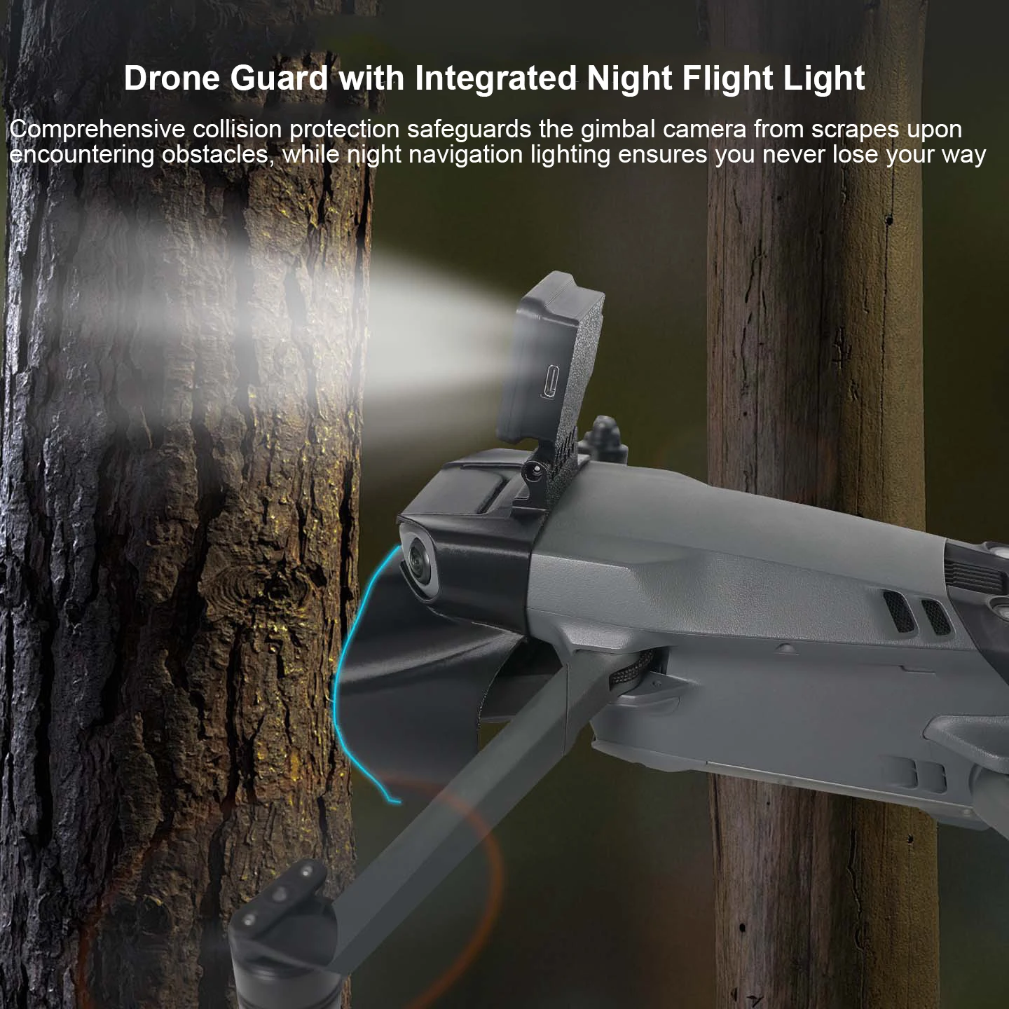 Installation facile des feux de navigation et protection caméra sur DJI Mavic 3 Classic