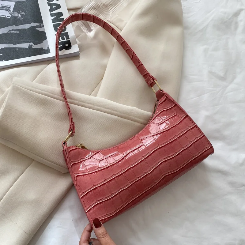 Retro Casual Women's Totes Shoulder Bag Fashion Exquisite Shopping Bag PU Leather Chain Handbags for Women 2022 Wholesale 