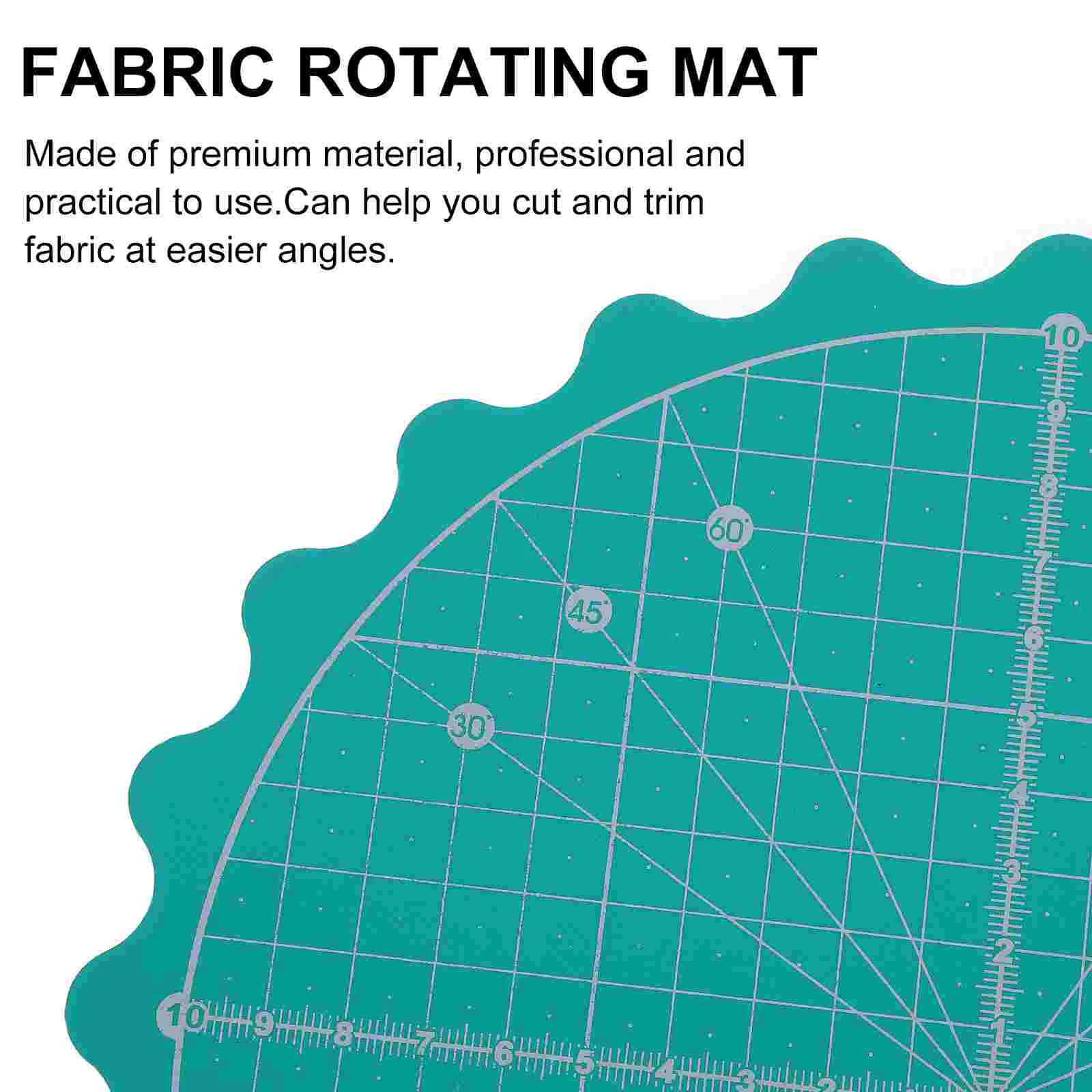Practical Portable Creative Rotating Pad Rotating Mat Fabric Mat for Home Fabric DIY