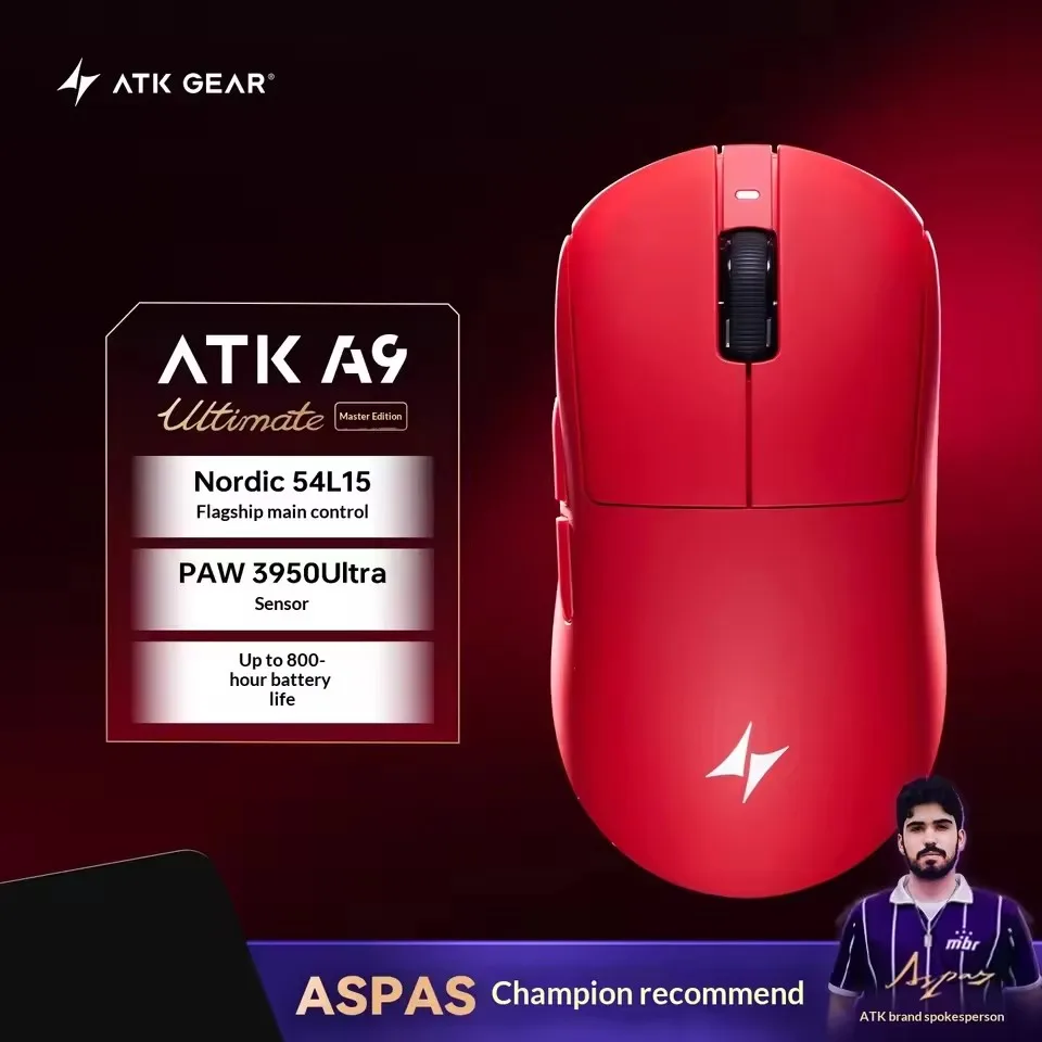 Enhanced Wireless Ultra-Precision Gaming Mouse - Ergonomic Design