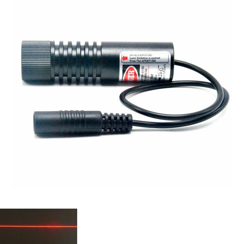 Focusable 650nm Red Laser Lights 100mW Diode Module Dot/Line Beam 22mm Diameter