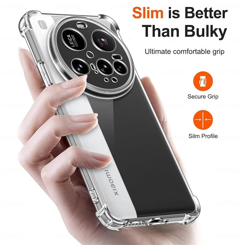 Enhanced Shockproof Phone Case with Camera Protection and Airbag Technology