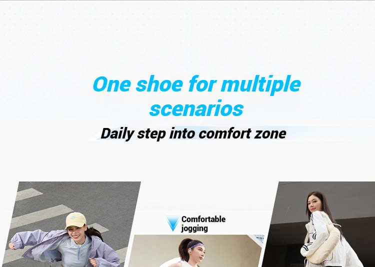 361 Degrees Women's Running Shoes Casual Mesh Anti-slip Lightweight Trendy Thick-sole Rebond Durable Female Sneakers 682532239