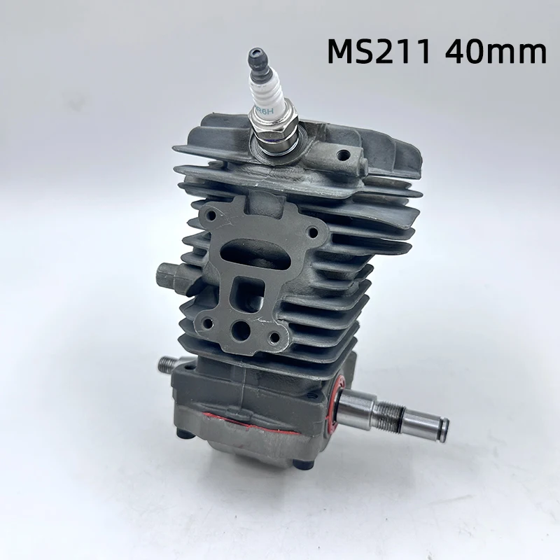 Kit Pistone E Cilindro Per Motosega MS211 - Alesaggio 40mm - Ricambio 1139-020-1202 - Acciaio E Ferro - Foto 7