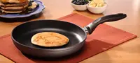 Nonstick Induction Diamond Coated Aluminum Fry Pan, Dishwasher and Oven Safe, Gray 2