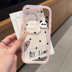 Panda Polka Dot Phone Case - Stylish Protective Cover - Galaxy S26 Edge (FE - P8368)