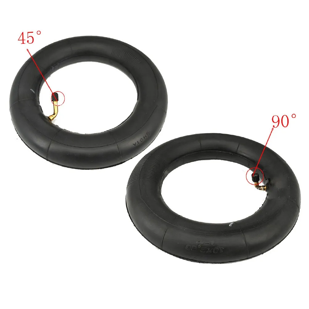 

Pneumatic Inner Tubes Rubber Thickened 10 Inch 10x2.5 120g 1PC Black E-Scooter For-Durable New Nice Portable
