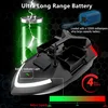 Large Sonar 40GPS Auto Return RC Bait Boat 500M Fixed Speed Cruise Waterproof 3Hopper GPS Smart Remote Control RC Fishing Boat 5