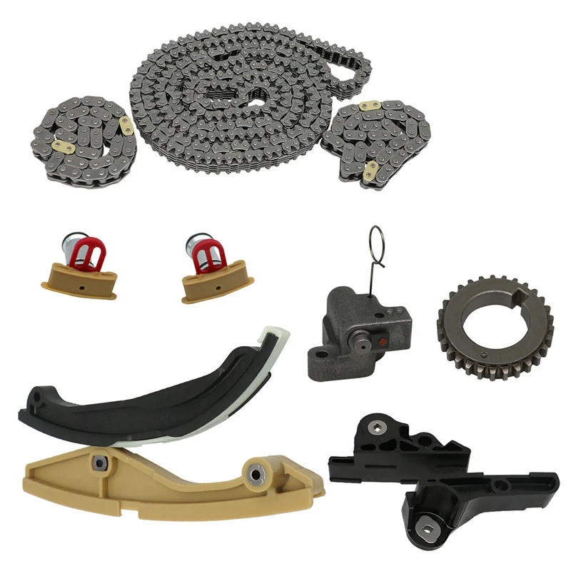 

10Pcs Timing Chain Kits For Ford Expedition F-150 Lincoln Navigator 3.5L AT4Z6L266A AT4Z-6306-A