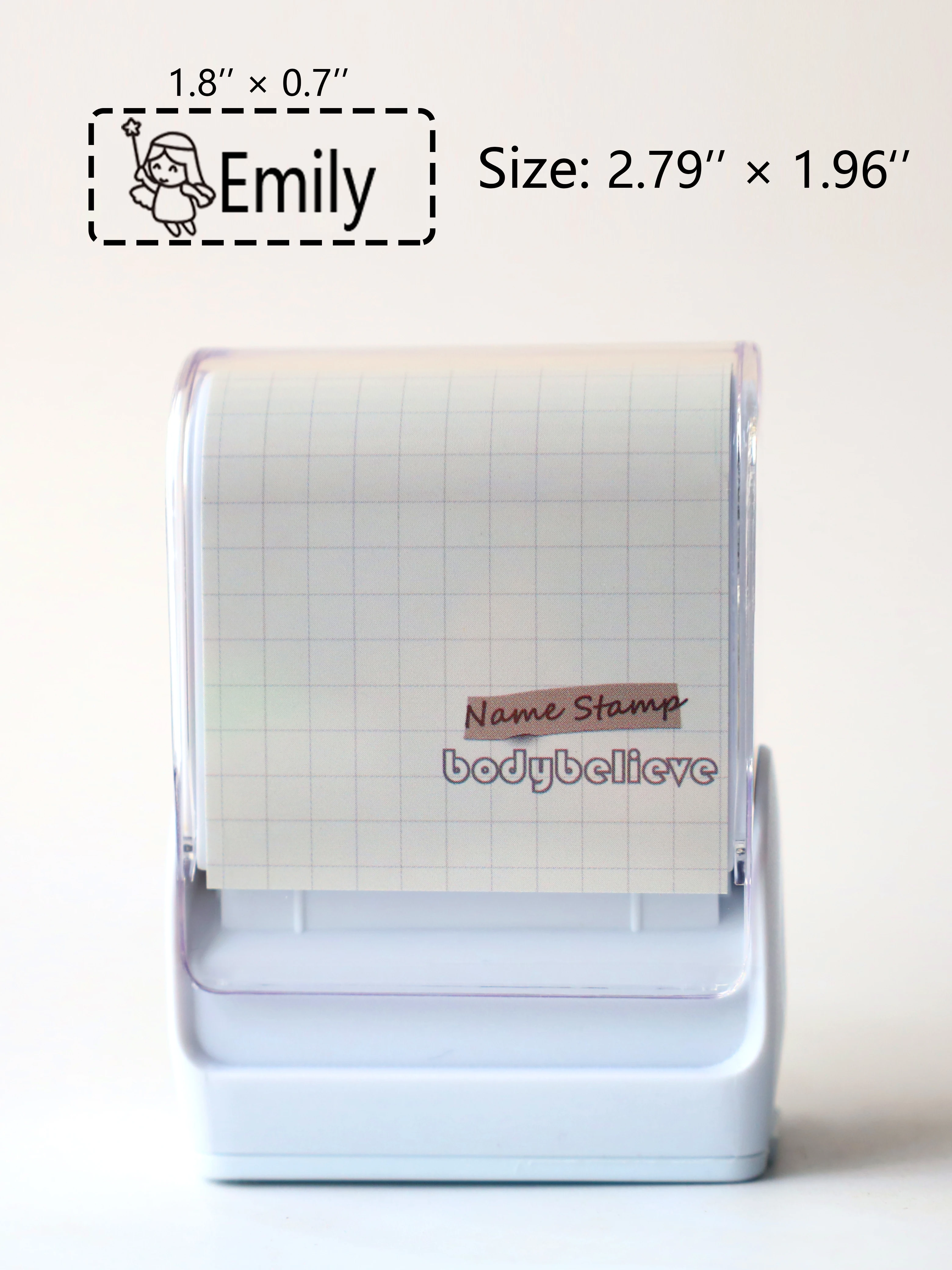 Personalized Name Stamps For Kids Baby Children Clothes Waterproof Non-fading Kindergarten Clothing name stamp