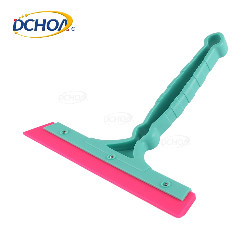 Silicone Squeegee Glass Scraper Mirror Film Rubber Scraper Auto Window Tinting Cleaning Tool For Car Windshield Window Bathroom