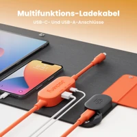 Panneau solaire Jackery SolarSaga 40 mini, panneaux solaires portables avec ports USB-C et USB-A, chargeur solaire pliable de la taille d'un livre pour téléphones, compatible avec Jackery 100Plus/300Plus, étanche IP68 6