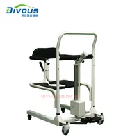 Electric Lift Nursing Elderly Toilet Bath Chair Portable Medical Transfer Chair with Commode 2