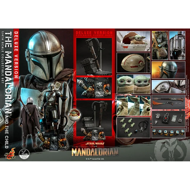 Hot toys TMS052 Star Wars The Mandalorian and Grogu Collectibles Set ( –  Pop Collectibles