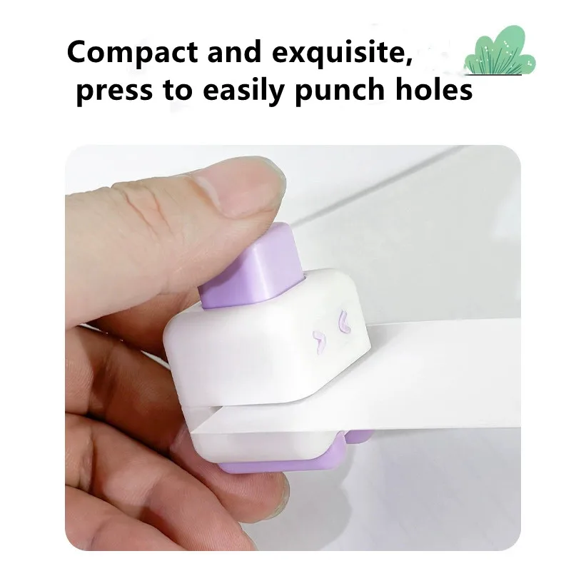 5mm Office Hole Punch Single Manual Ring Hole Puncher Mini Loose-leaf Book Paper DIY Manual Circle Binding Hole Craft Punches ﻿ - 4