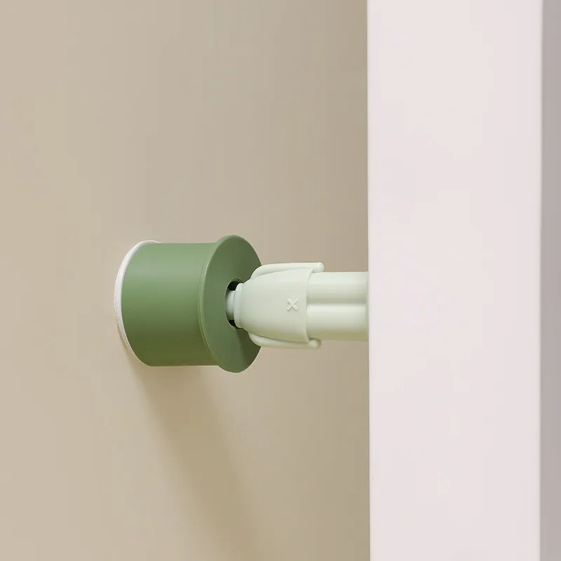 Houseeker Silent Anti-collision Door Stops Punch Free Safety Suction Stopper Doorknob Mat