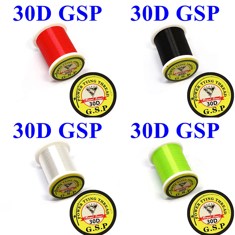 Royal Sissi Superior 30D fly tying GSP thread Gel Spun Polyethylene high tensile fly thread even for 24#26# fly fishing hooks 2