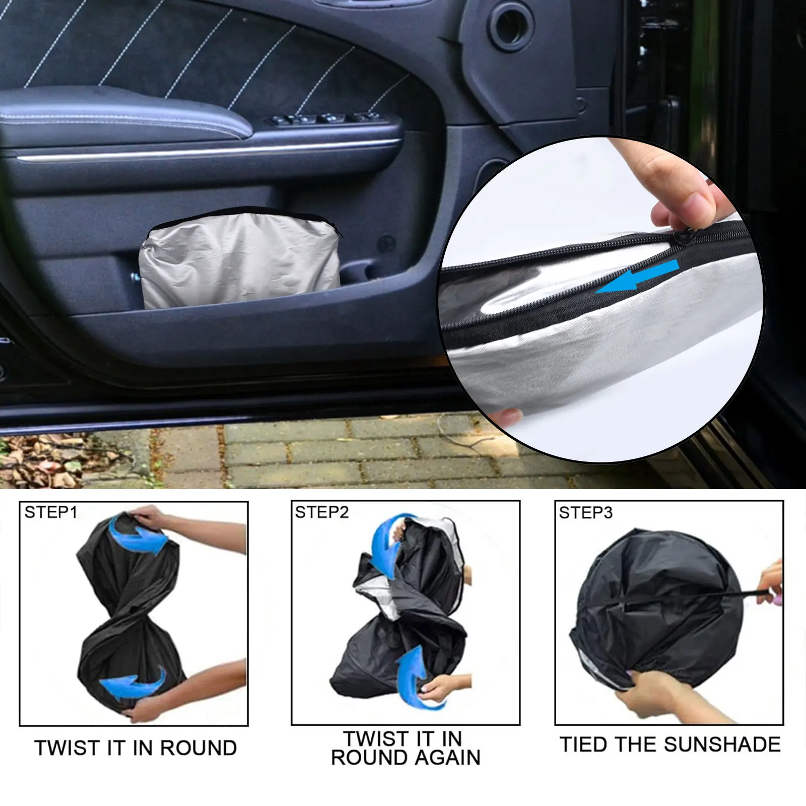 For Dodge Charger 2011- Car Windshield Sunshade Cover Front Window Sun Shade Visor UV Protector Car Interior Accessories
