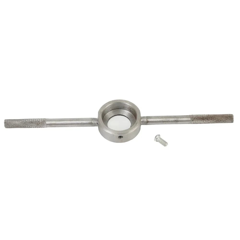 Round Die Threading Tools 25mm 30mm 38mm Round Die Stock Handle Wrench Plate Tooth Frame Thread Repair Hand Tap Adjustable M7-M9 M10-M11-M16