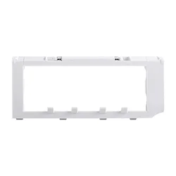 Enhanced Main Brush Cover for Roborock Vacuum Cleaners (White cover)