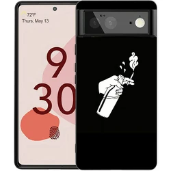 Cute Skull Shockproof Silicone Phone Case Cover - Soft Protective Shell Coque - Pixel 9 (A5)