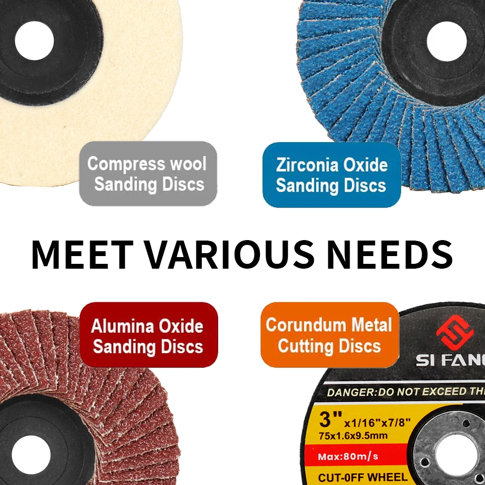 3'' Grinding Wheel Metal Cutting Disc 75mm Wood Circular Saw Blade Polishing Sheet For 12V Mini Brushless Angle Grinder images - 6