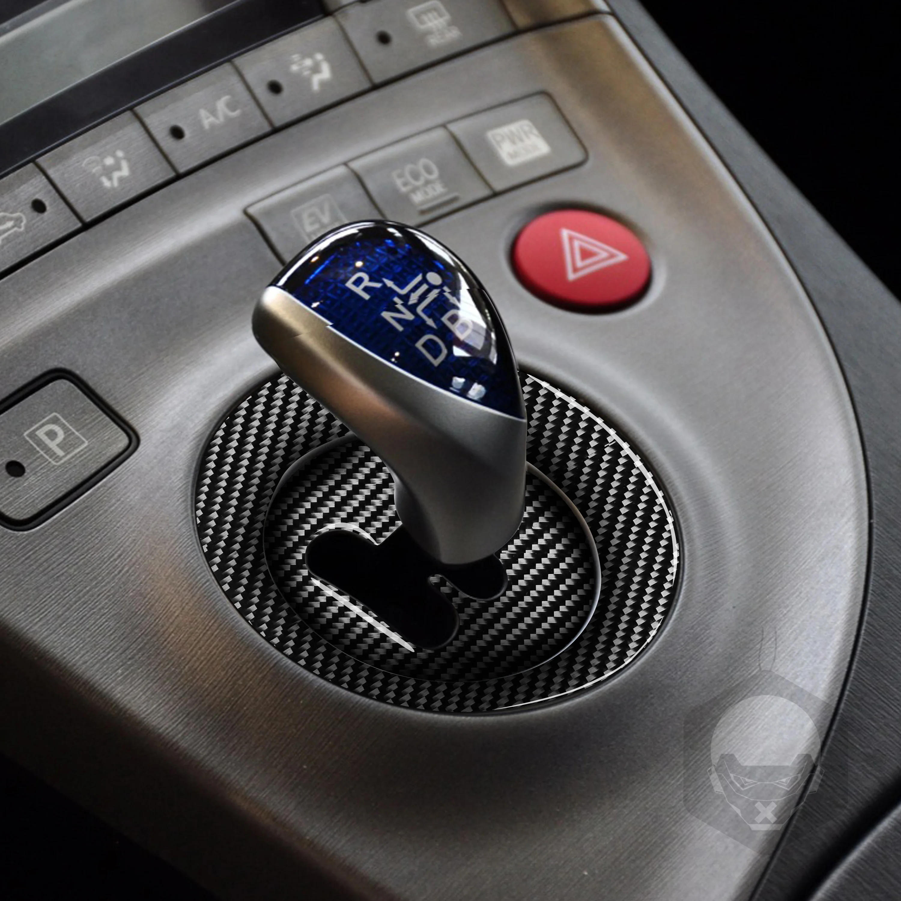 For Toyota Prius XW30 ZVW30 ZVW35 2010-2015 Accessories Carbon